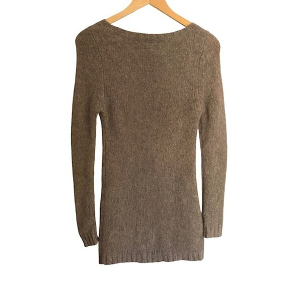 Enza Costa for Intermix Alpaca Wool Blend Sweater Dress Small - Picture 3 of 4